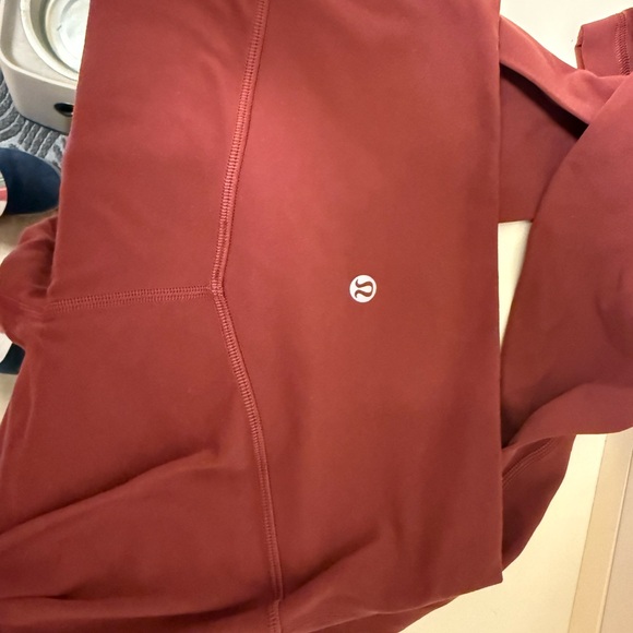 Lululemon maroon leggings - Picture 1 of 3